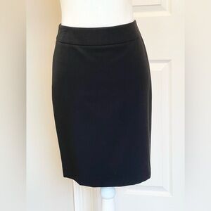 Armani Collezioni virgin wool, black pencil skirt